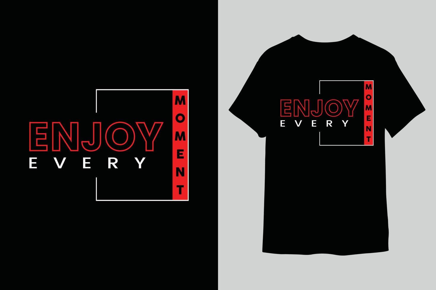 Typography t-shirt design vector