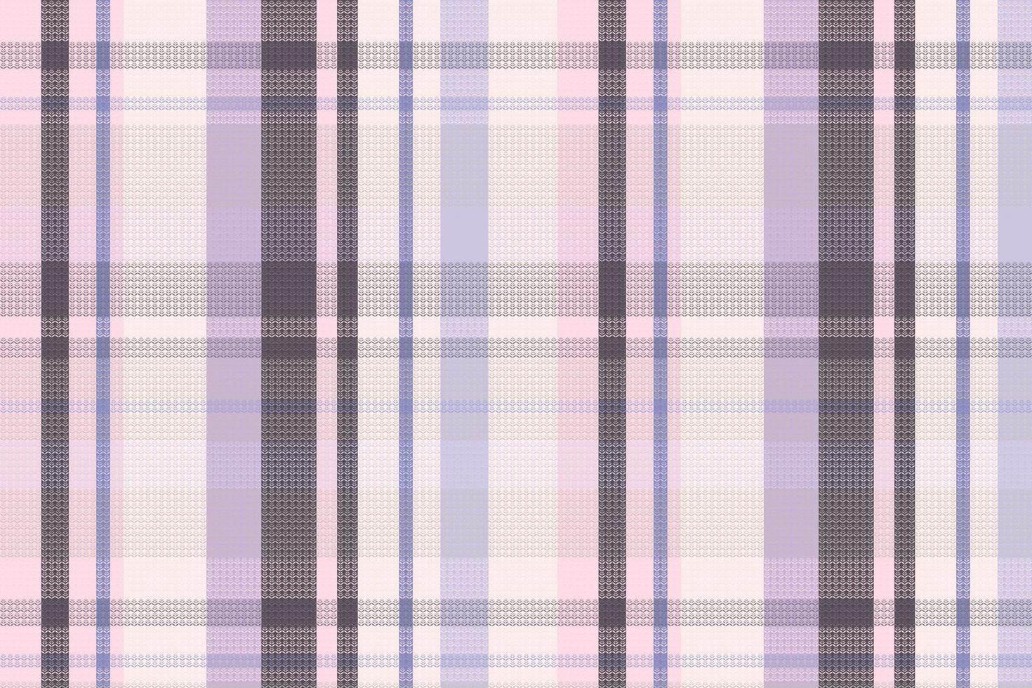 Seamless tartan plaid pattern background with valentine s color. Vector illustration.
