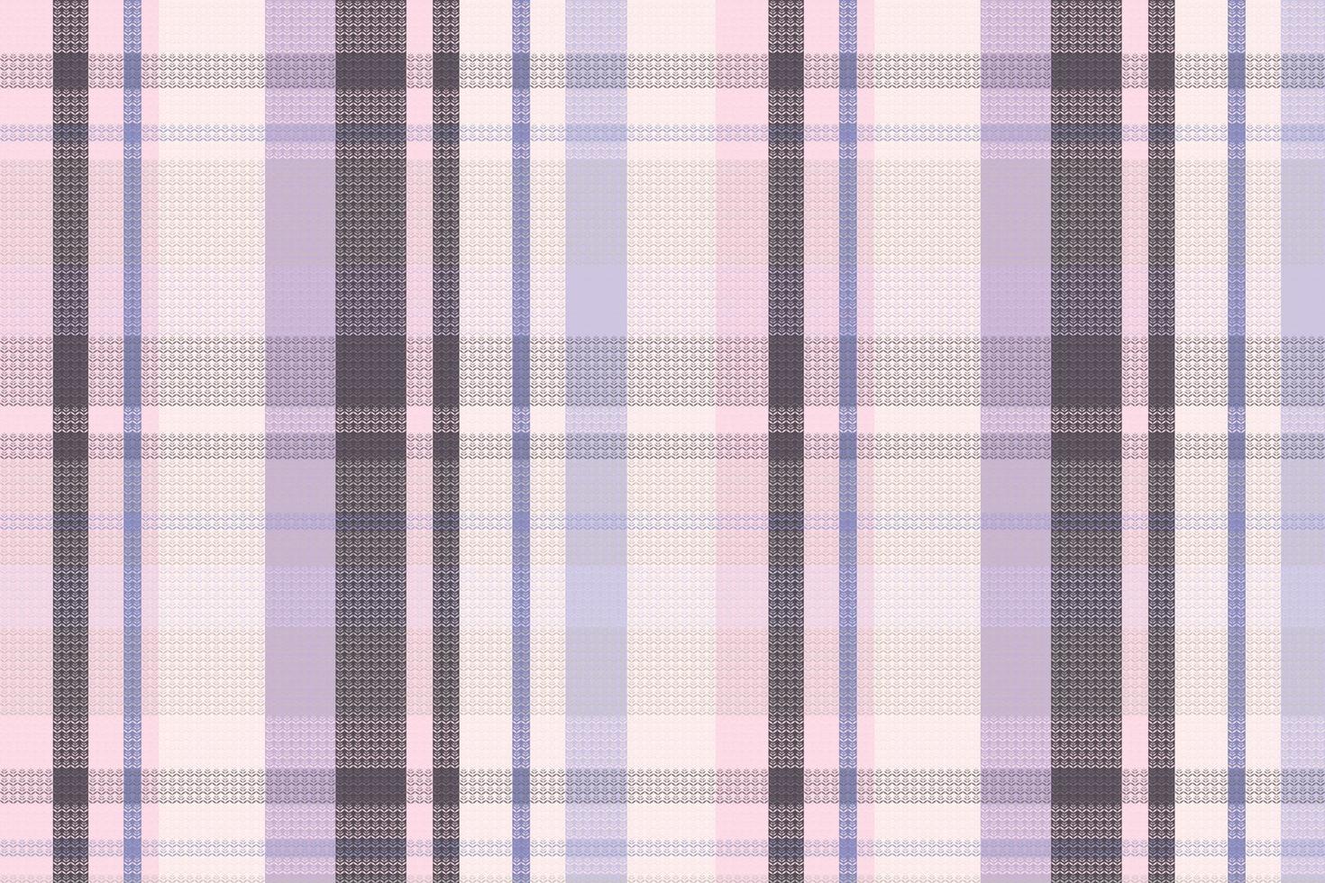 Seamless tartan plaid pattern background with valentine s color. Vector illustration.