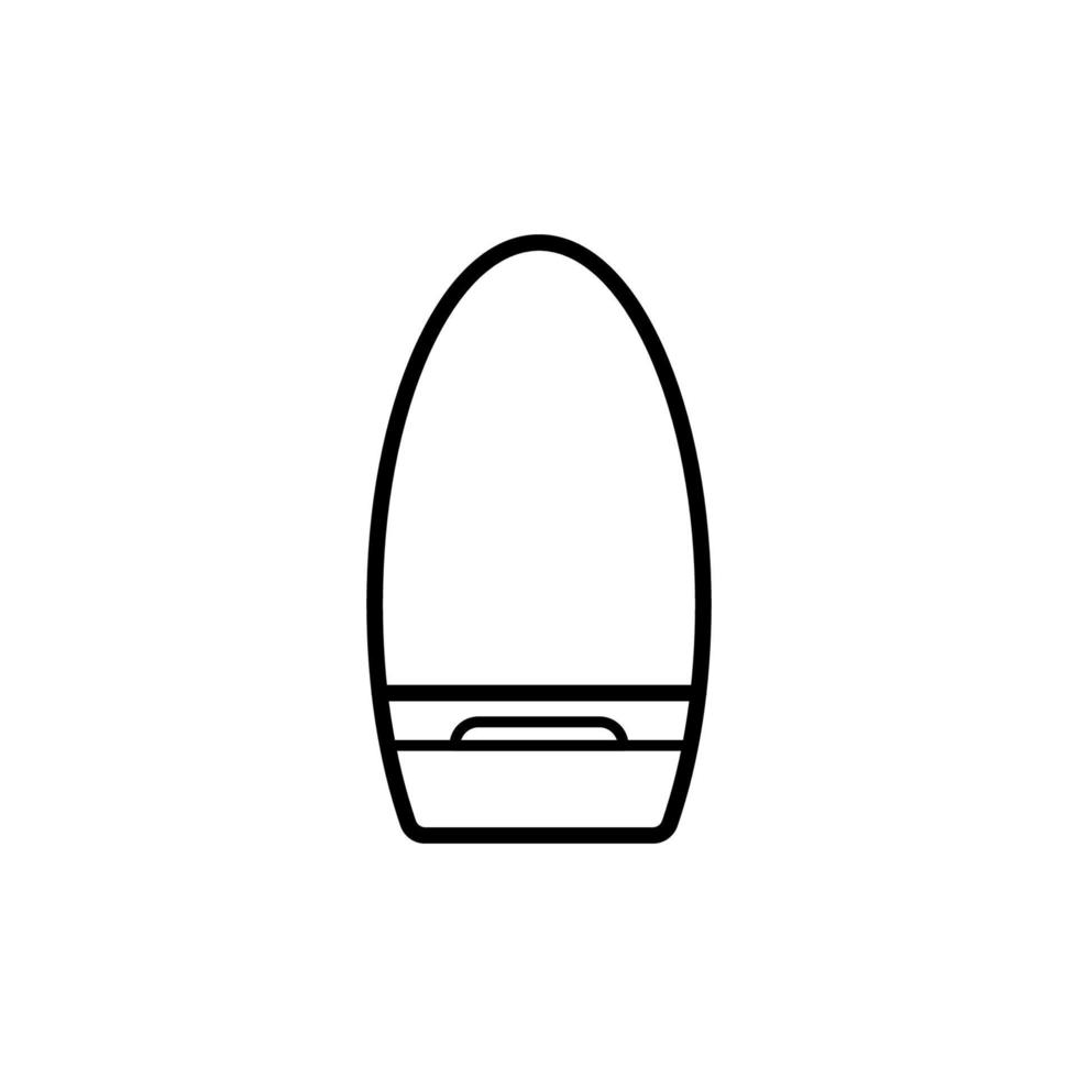 Toiletries isolated icon design template vector