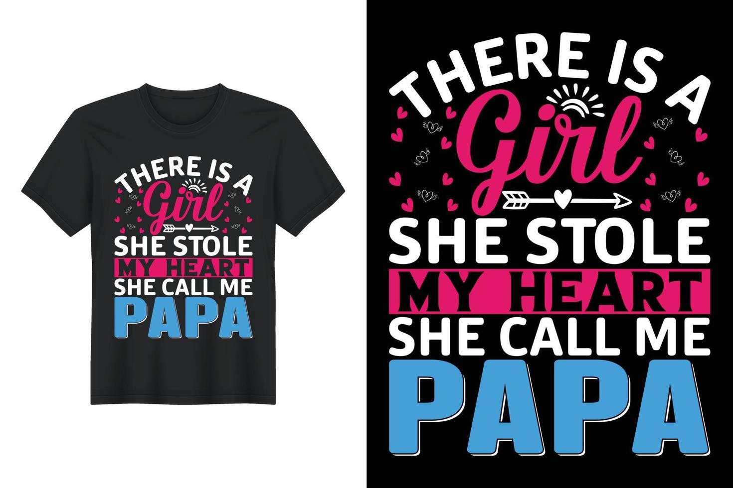 This Girl Who Kinda Stole My Heart She Calls Me Papa Tshirt This Girl Who Kinda Stole My Heart She Calls Me Papa Tshirt