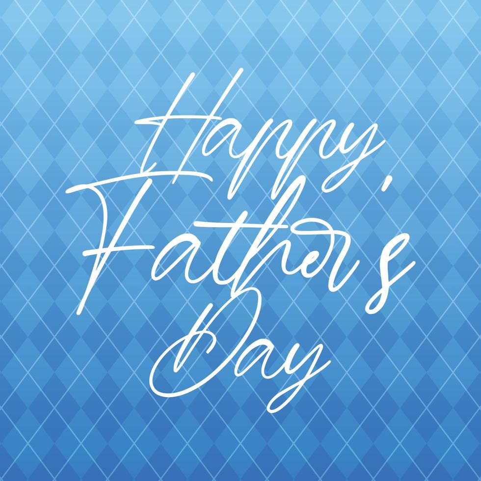 gráfico vectorial de ilustración de caligrafía del día del padre feliz de bueno para tarjetas de felicitación, venta, tipografía, fondo. dia del padre vector