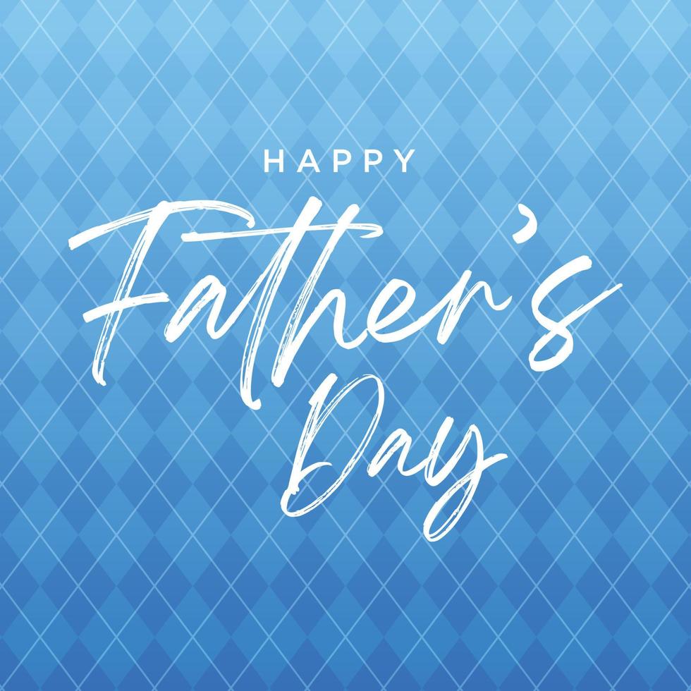 Happy Father's Day Calligraphy  illustration vector graphic of good for greeting card, sale, typography, Background. Fathers day holiday