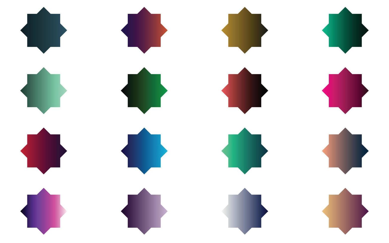 Mega set of vibrant colorful gradients color background vector