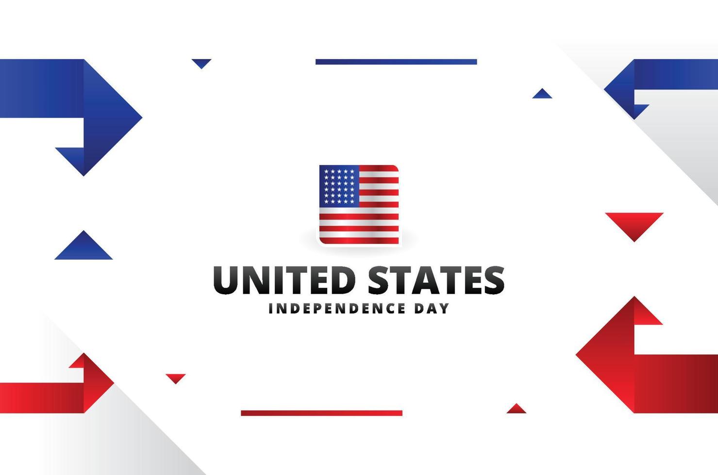 United State Independence Day vector