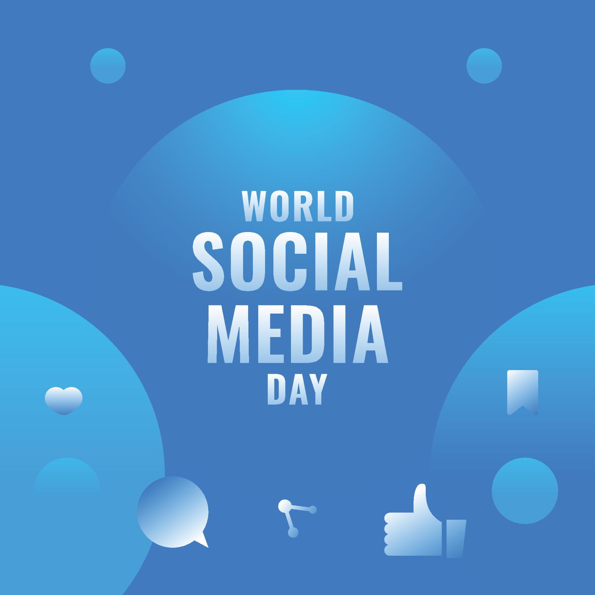 World Social Media Day 9261029 Vector Art at Vecteezy