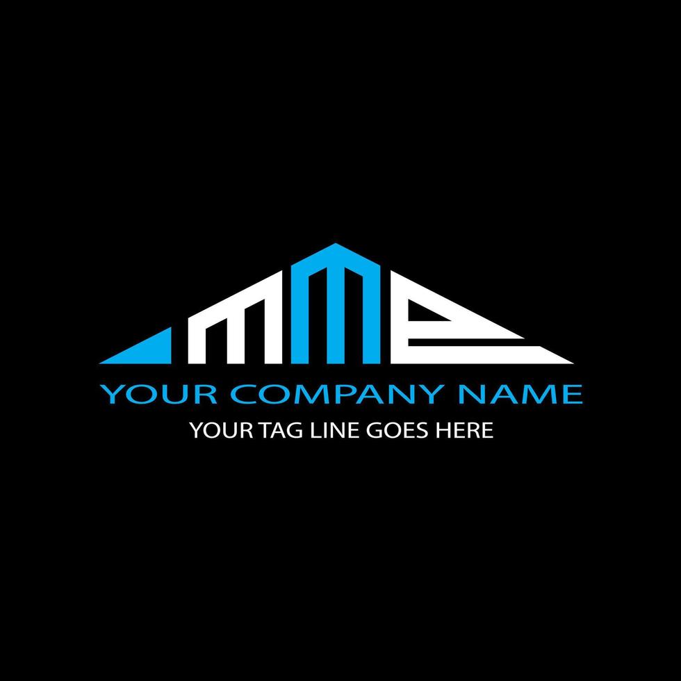 MMP letter logo creative design with vector graphic