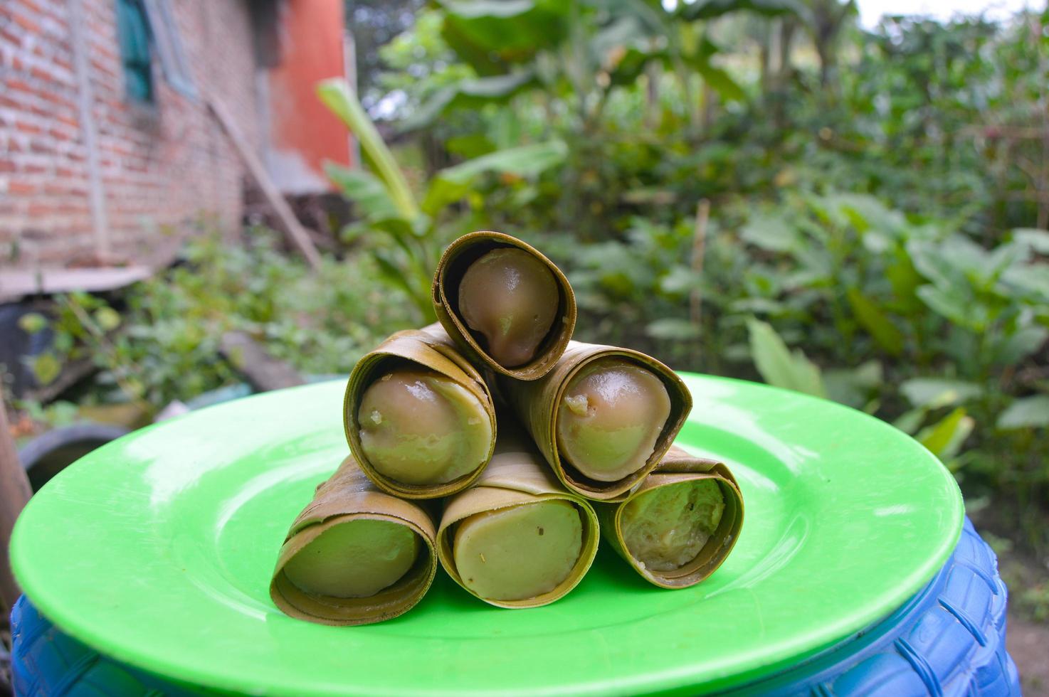 jumbrek traditional typical food from lamongan Indonesia photo