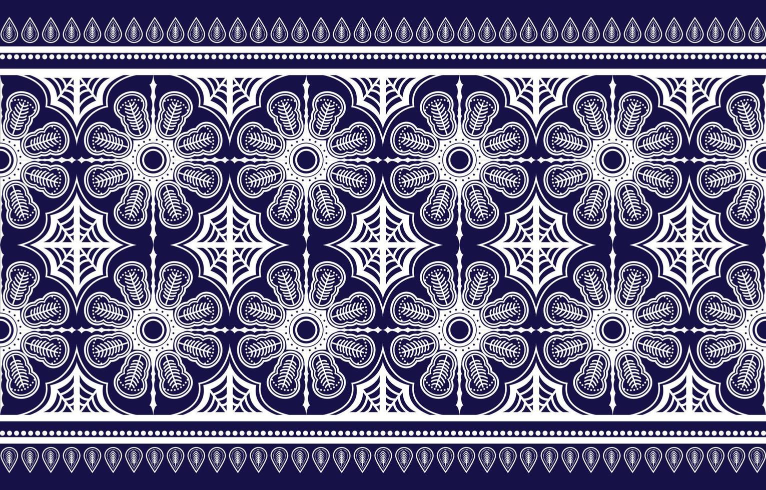 Decorative abstract geomatrical ethnic oriental pattern traditional,Abstract ethnic floral pattern background Design for carpet,wallpaper,clothing,wrapping,batik,fabric,traditional print vector