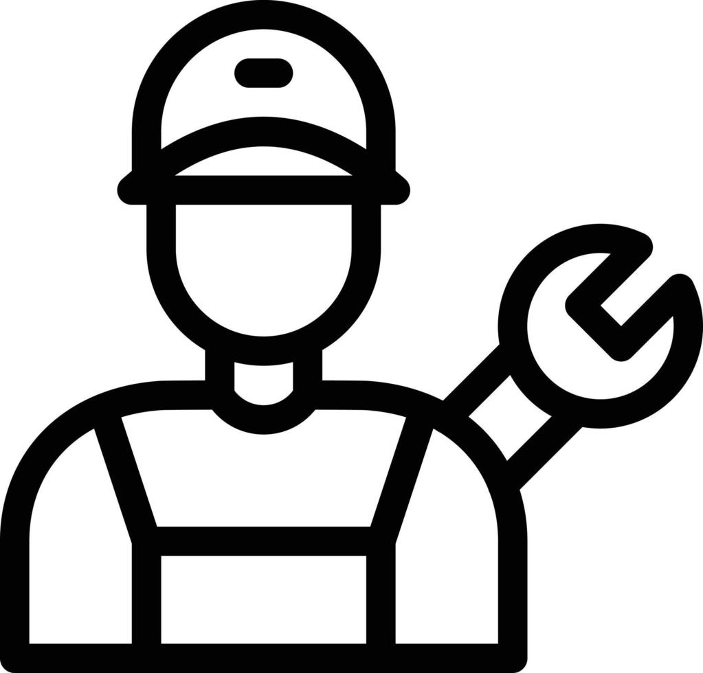 plumber vector illustration on a background.Premium quality symbols.vector icons for concept and graphic design.