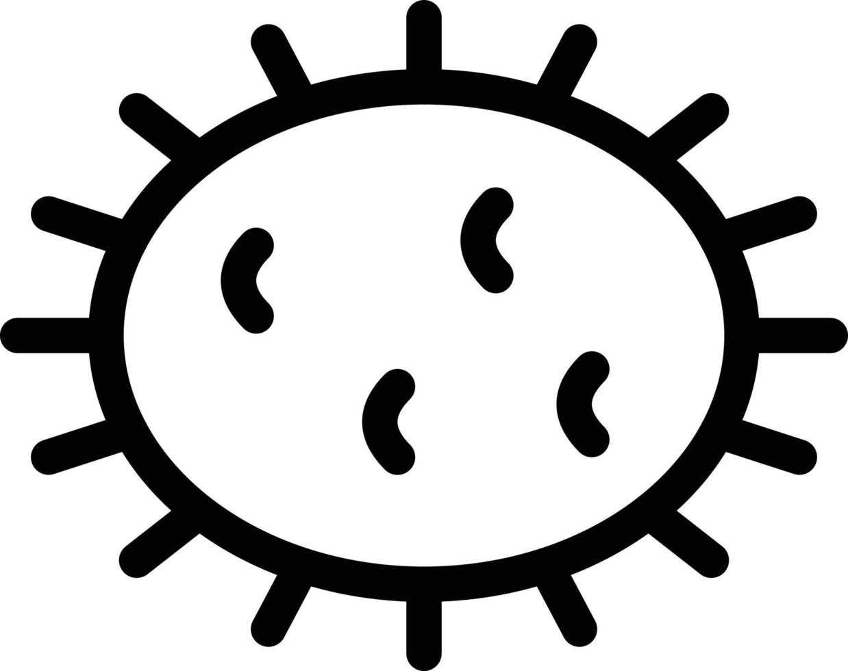 germs vector illustration on a background.Premium quality symbols.vector icons for concept and graphic design.
