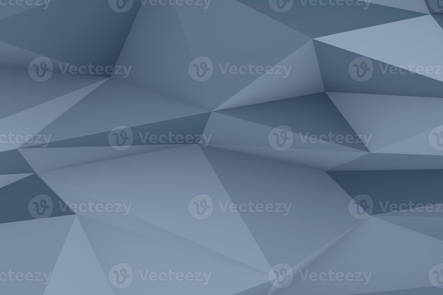 Geometric crystal reflection background. Gradient polygonal texture design. Abstract 3d rendering photo