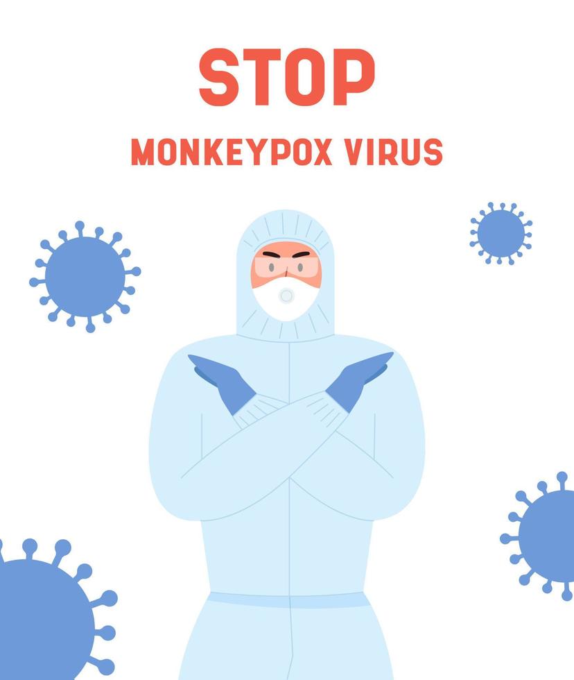 Stop the monkeypox virus vector
