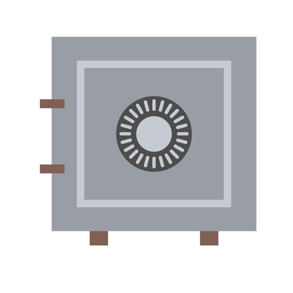 Vault I Flat Multicolor Icon vector