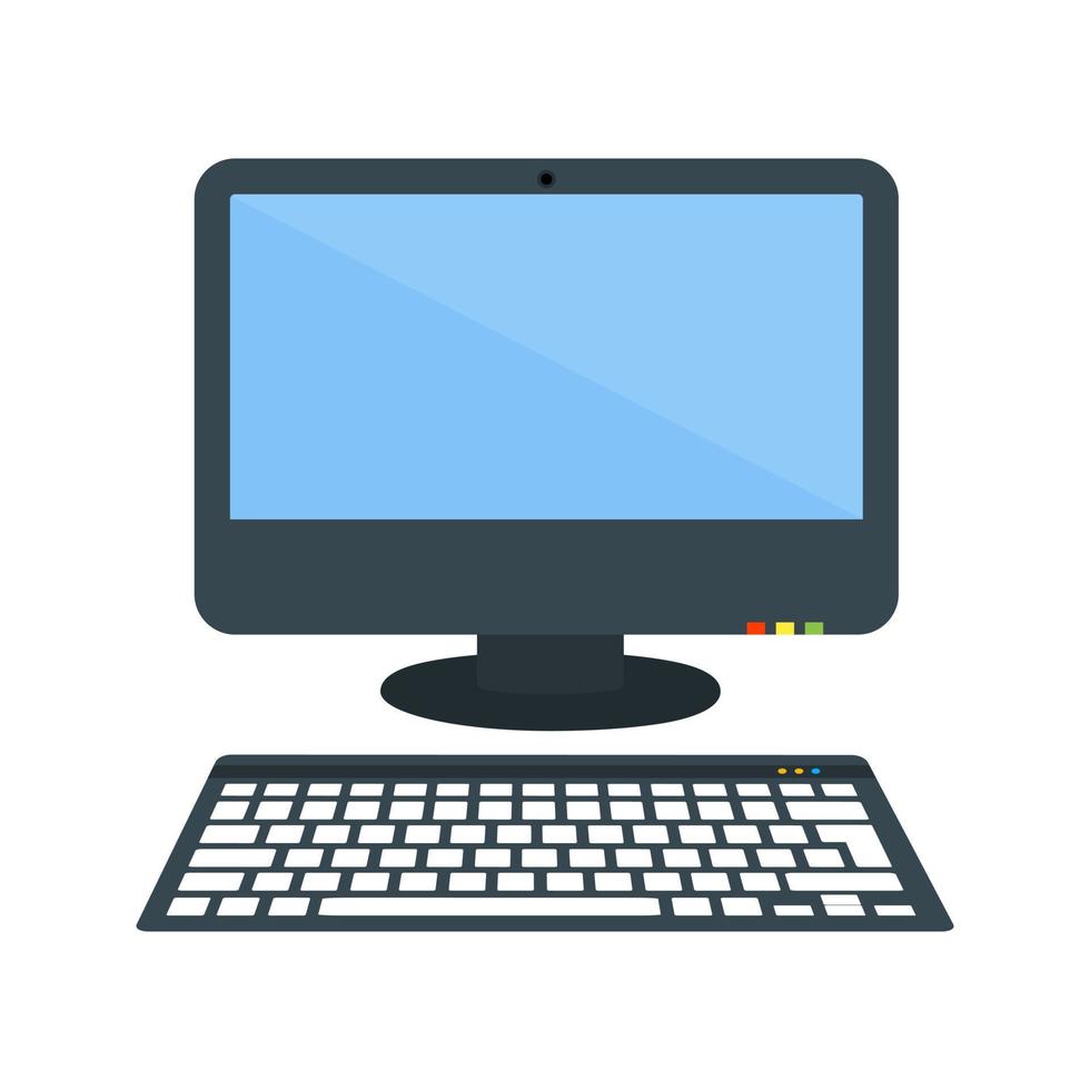 System Flat Multicolor Icon vector