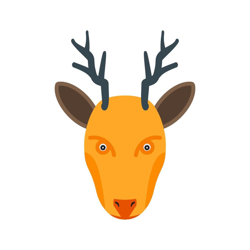 animal, plano, multicolor, icono vector