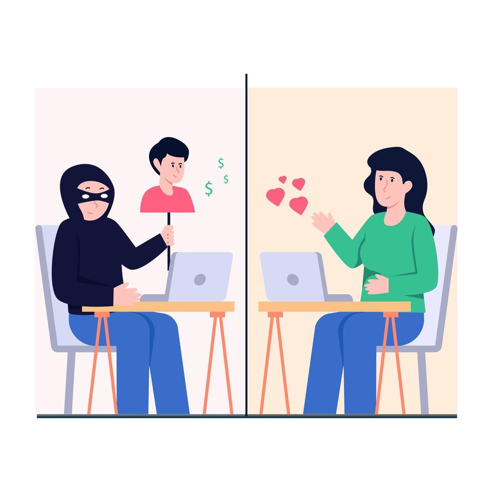 AAn icon design of romantic couple vector