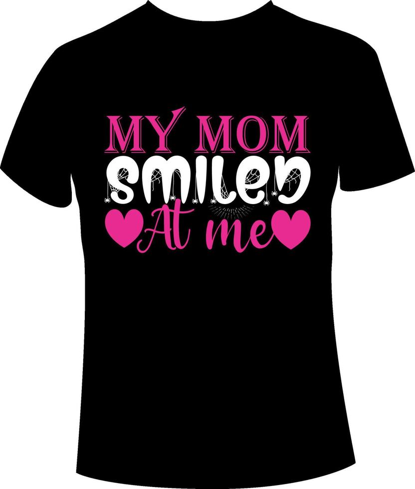 Mom tshirt design vector
