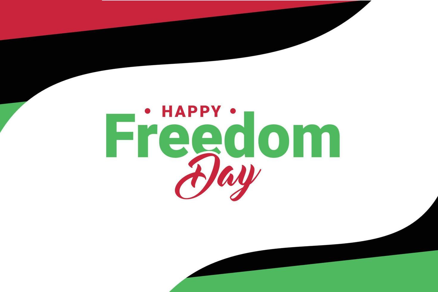 Juneteenth Freedom Day vector