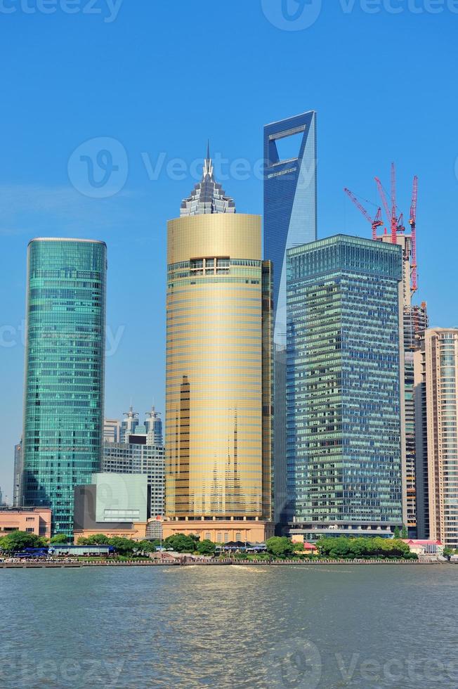 Shanghai skyline view photo