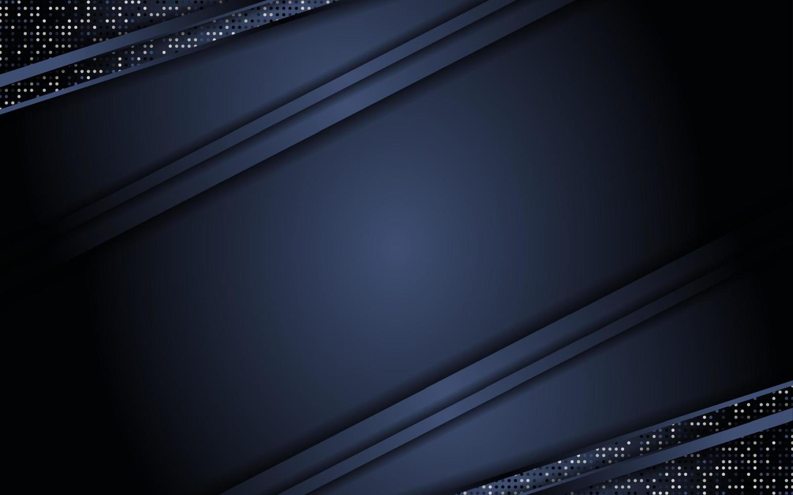 Abstract black background combination with glitter vector