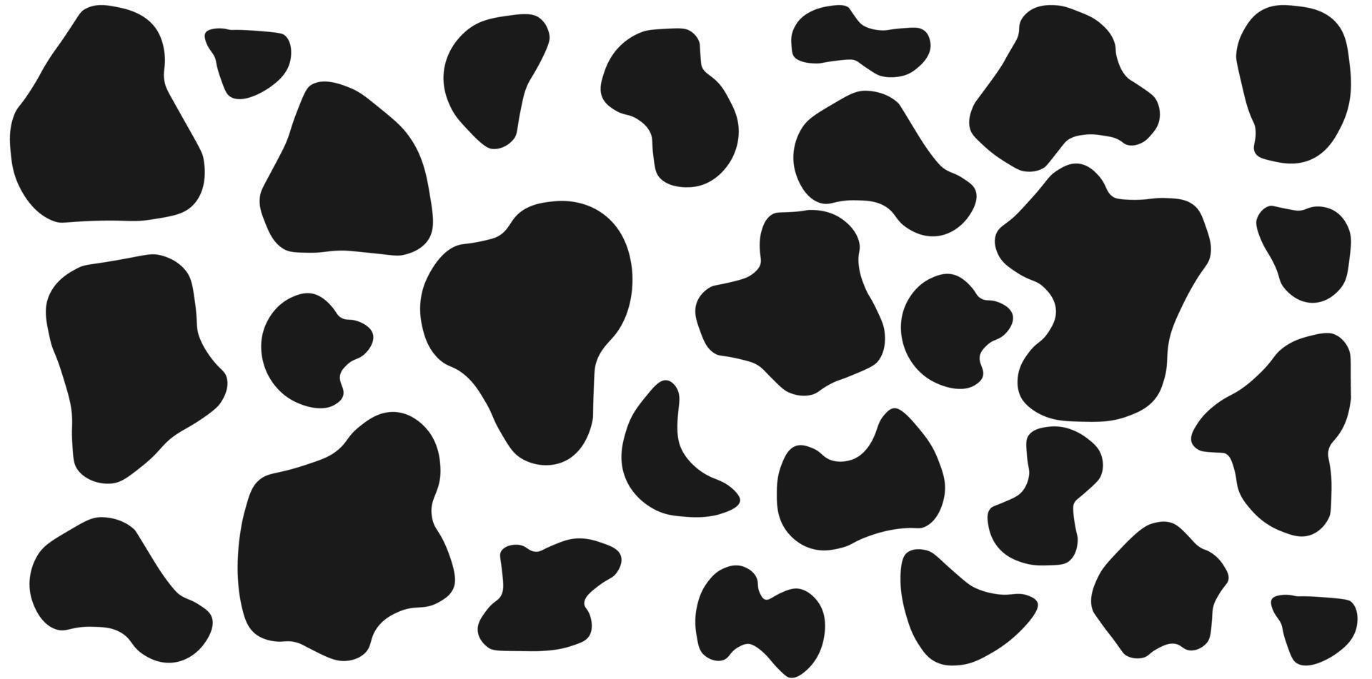 Cow seamless pattern vector