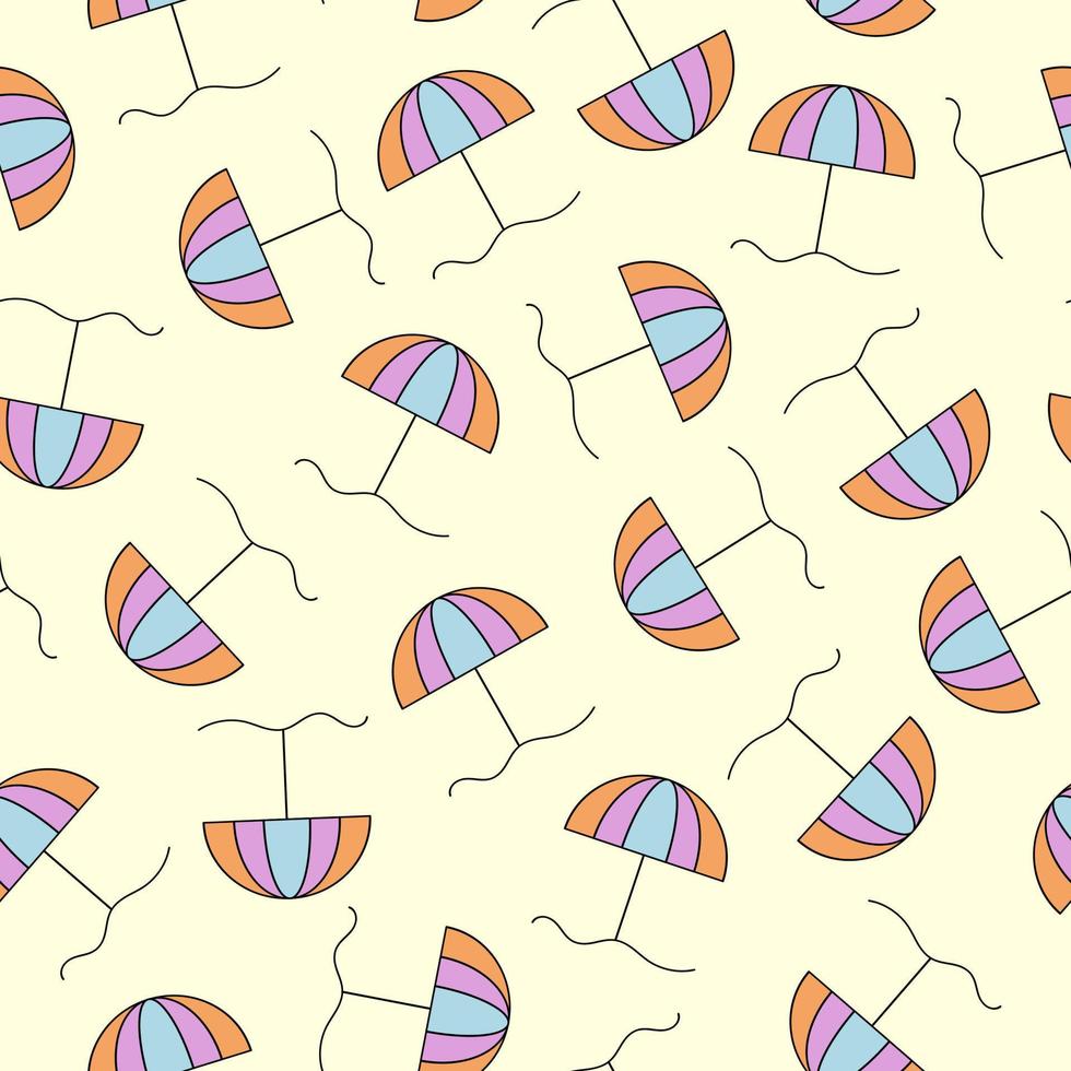 Summer Pattern Seamless vector