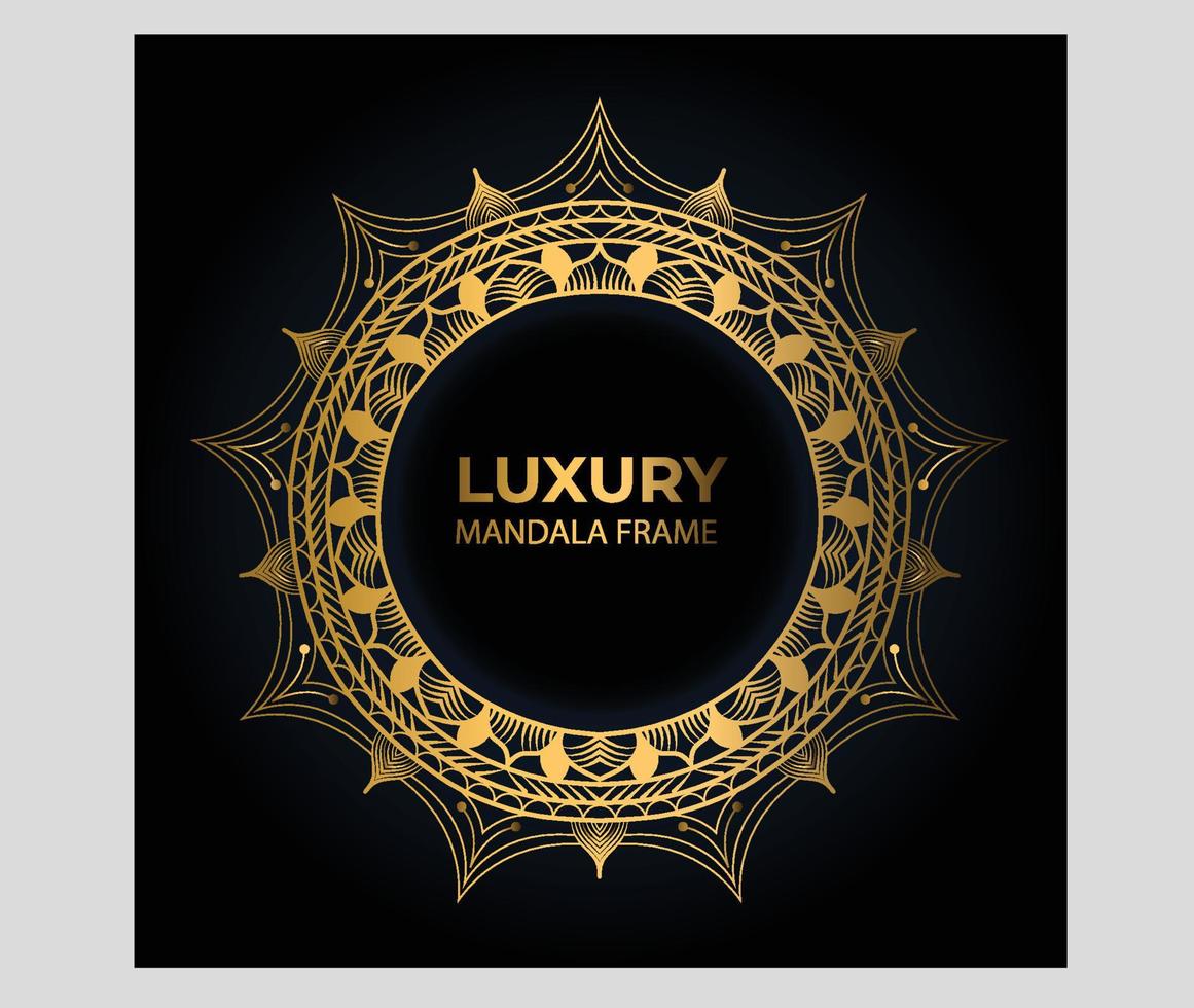 Luxury Mandala Design vector