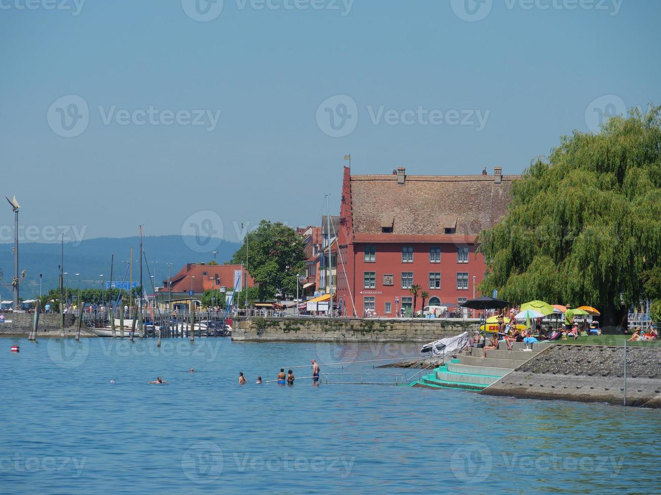 summer tiem at the lake constance in germany photo