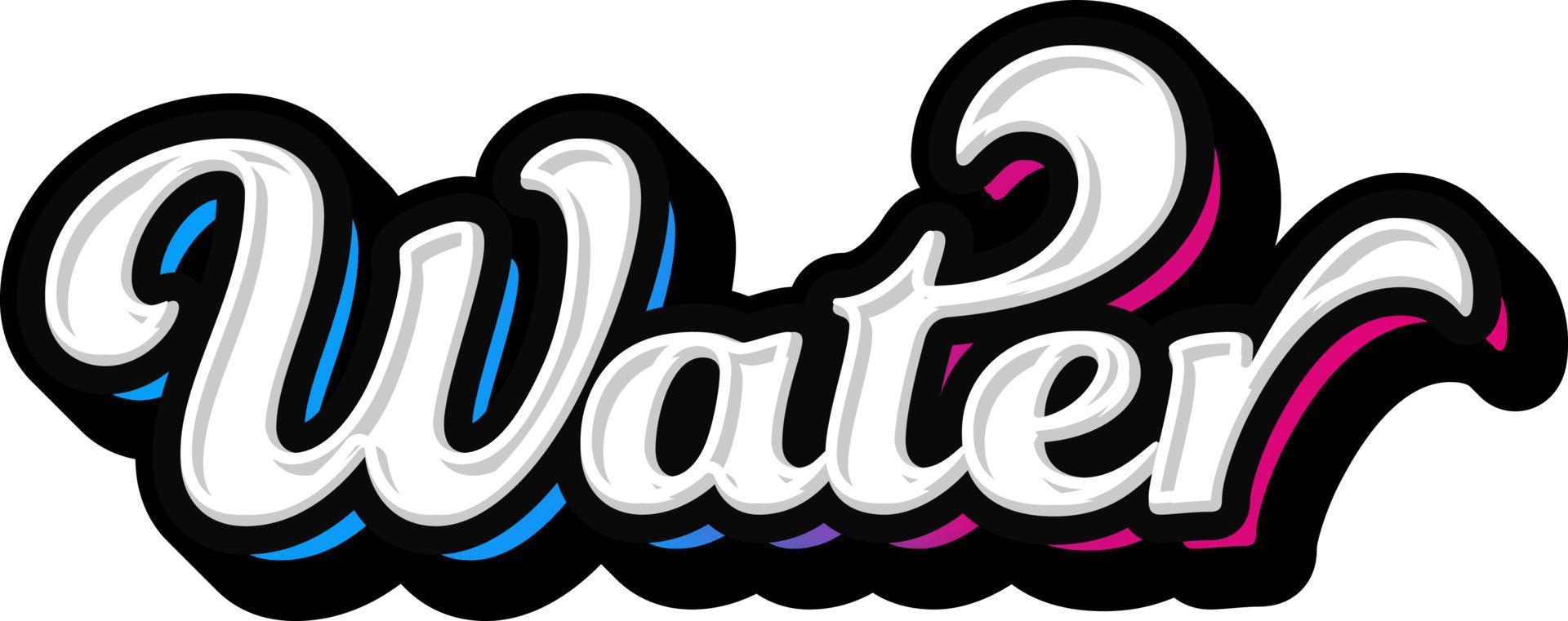 Lettering Typography vector