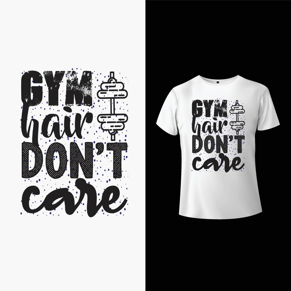 Gym T-Shirt Design vector