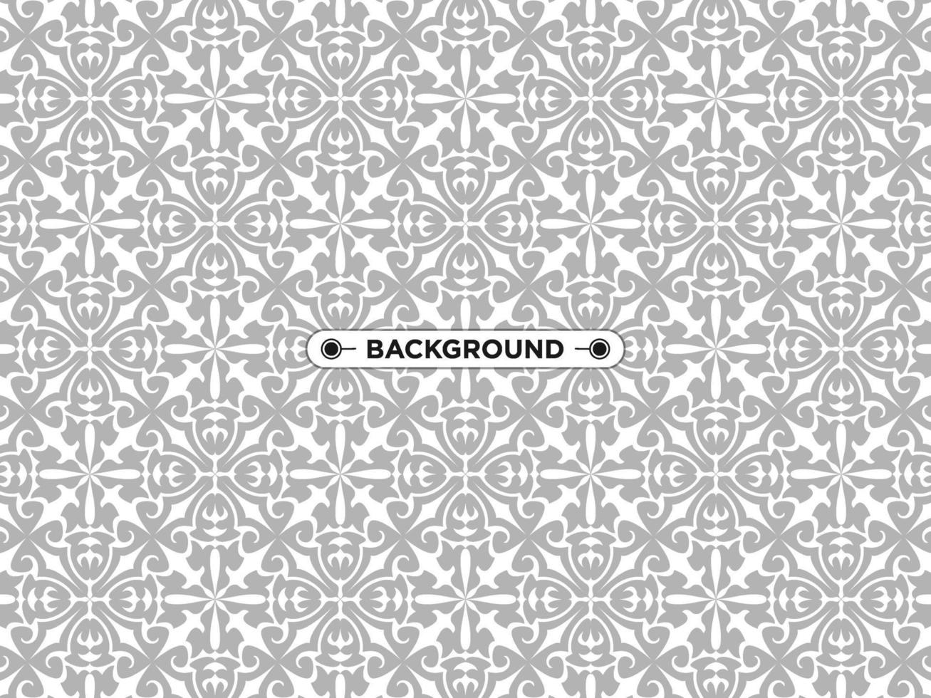 gray background with unique ethnic texture vector