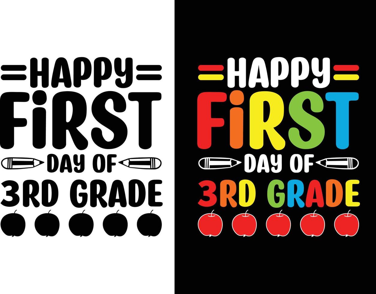 Back to school vector for print on demand