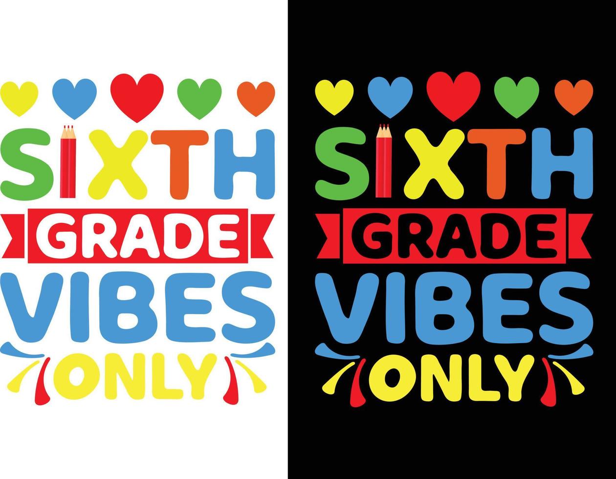 Back to school vector for print on demand