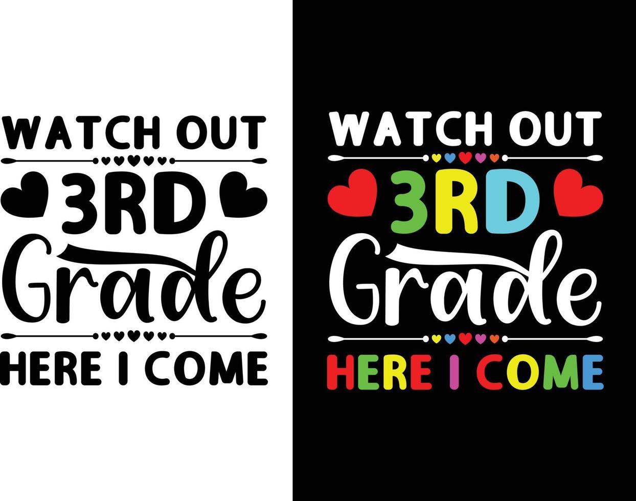 Back to school vector for print on demand