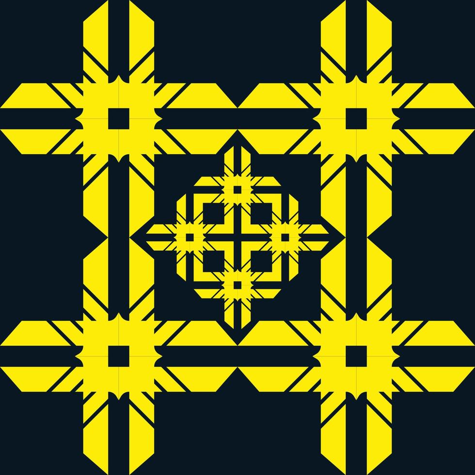 patrón amarillo abstracto vector