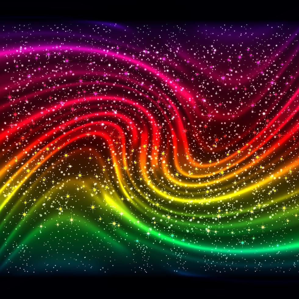 abstract glowing background. Vector illustration