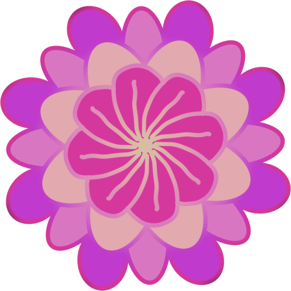 mandala flower element png