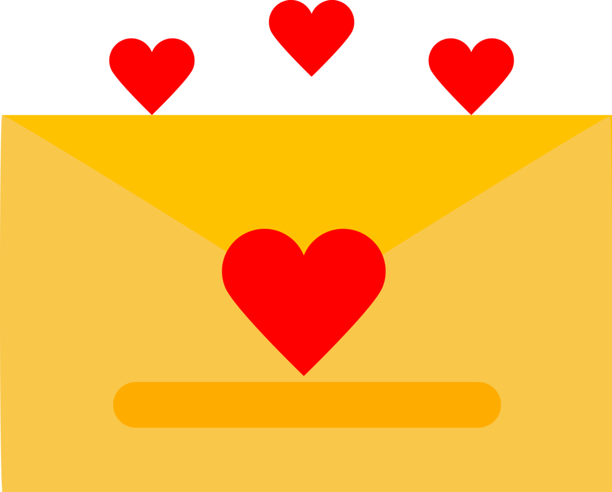 ícone de cartas de amor png