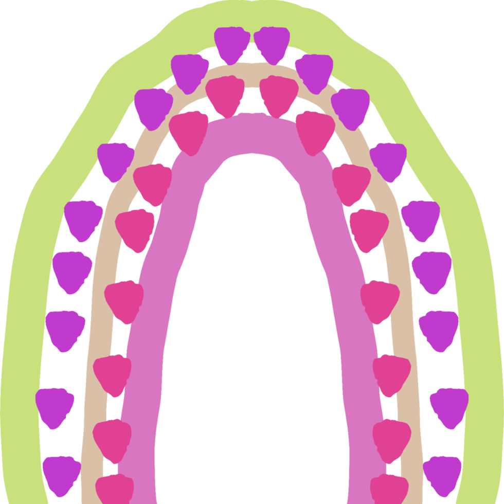 design de arco-íris de elemento png