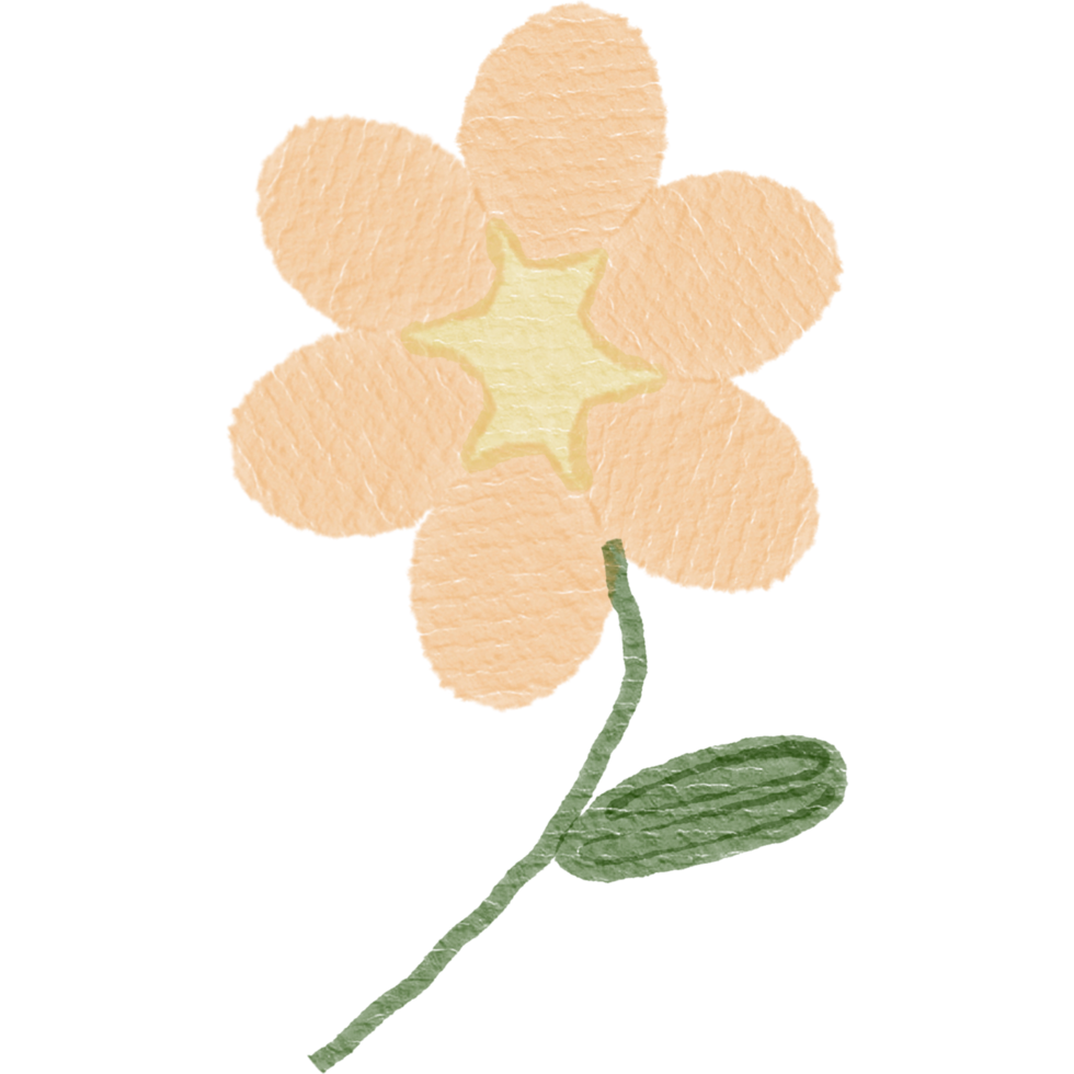 icono de flor de elemento png