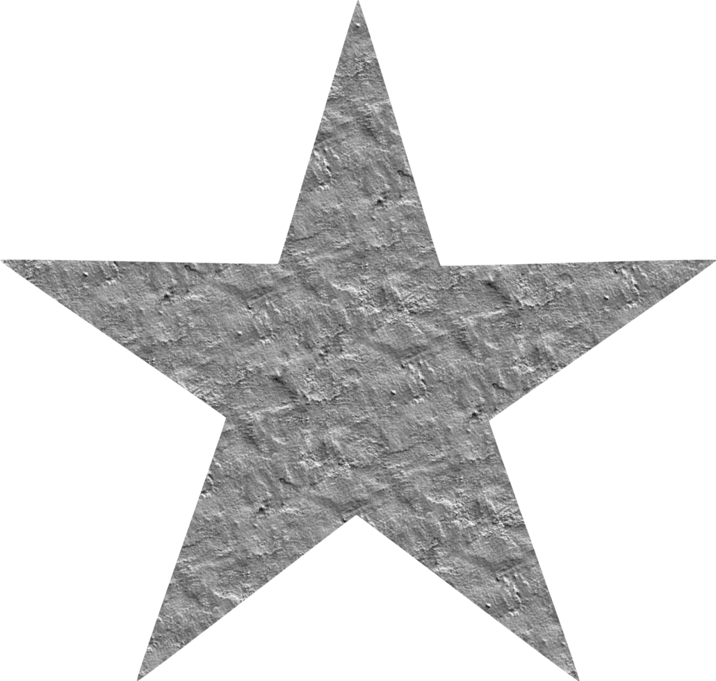 diseño de patrón de icono de estrella png