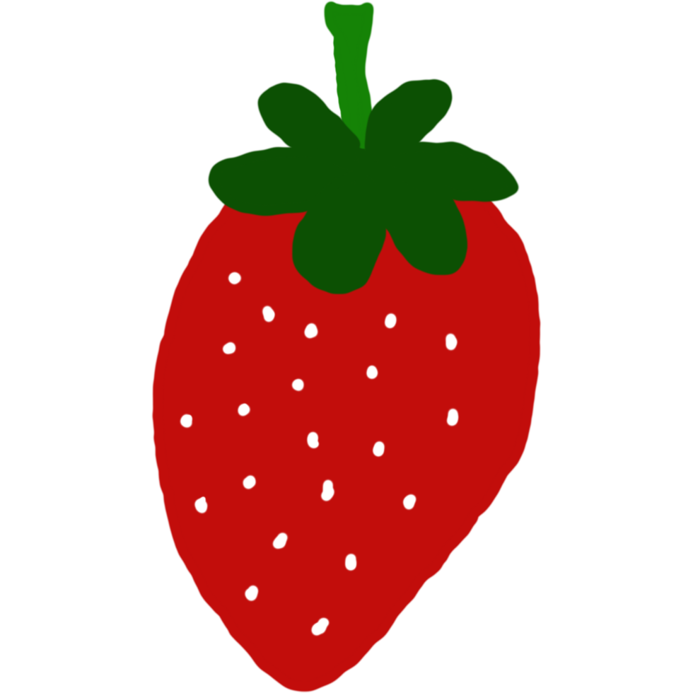 conception d'icône de fraise png