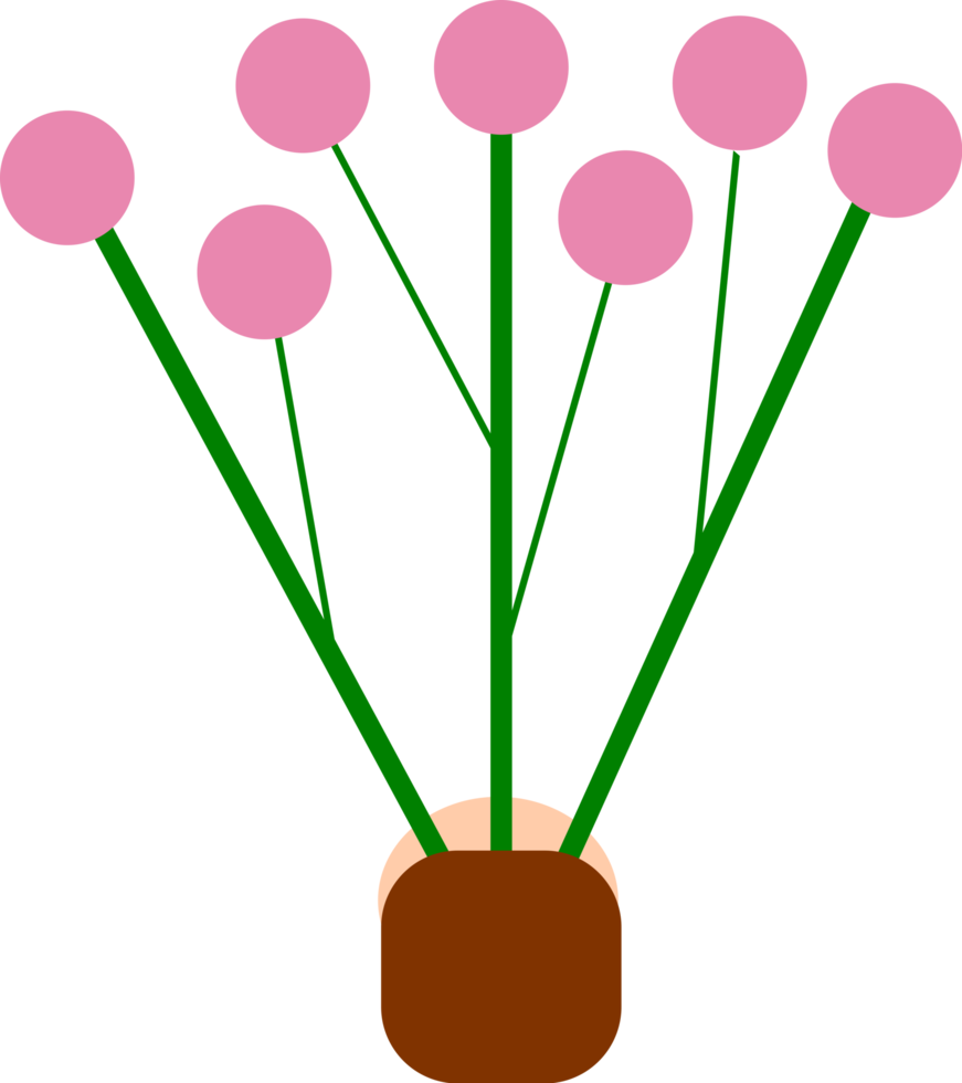 icono de diseño de flores png