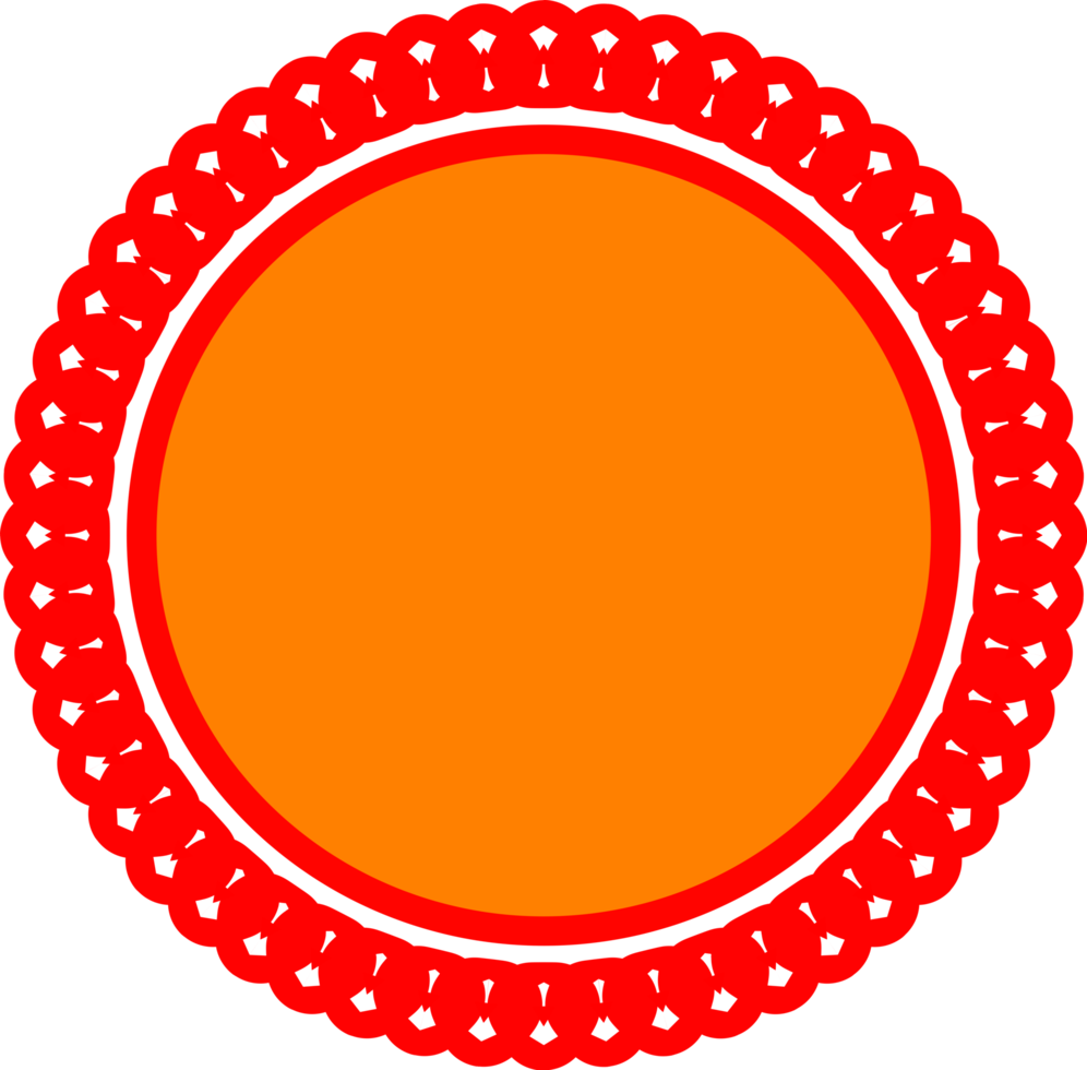 diseño de icono de sol png