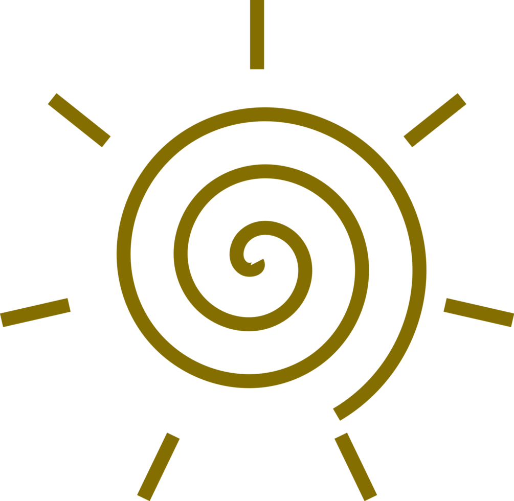 spiral ikon design png