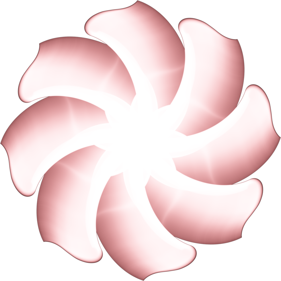 conception de fleur de mandala png