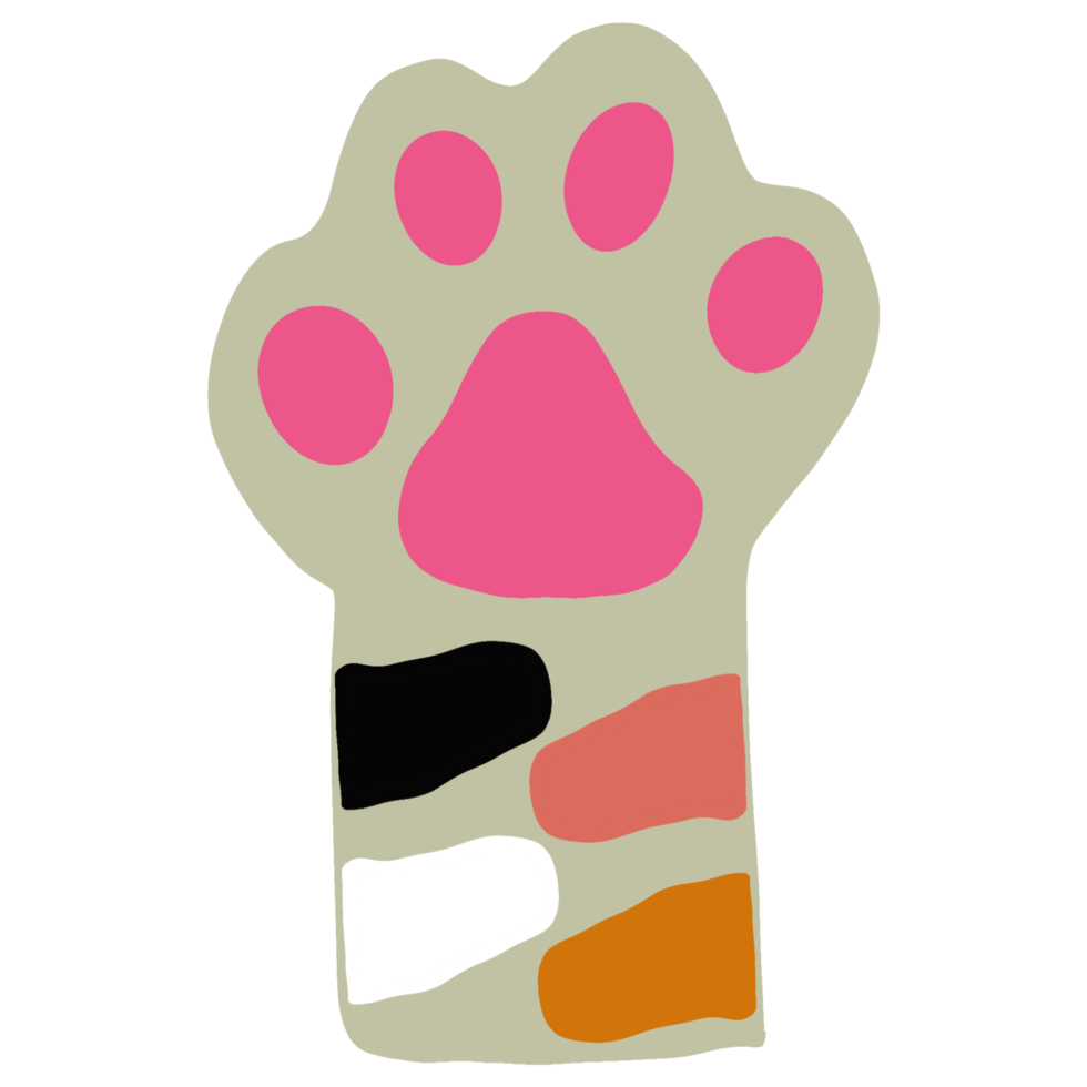 Katzenpfotenelement png