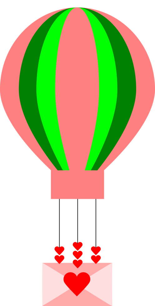abstract balloon design png