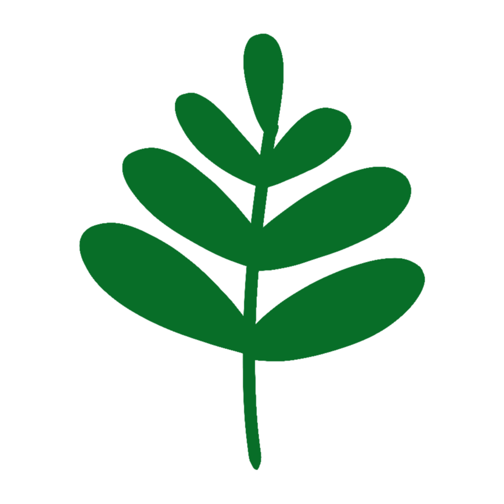 icona foglia verde png